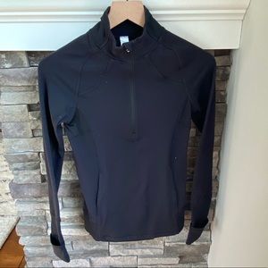 Ivivva by LULULEMON Black 1/4 Zip Pullover Size 14